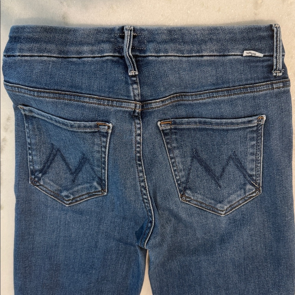 MOTHER Skinny High Waisted Looker Jeans Size 27 LIKE NEW - Picture 6 of 7